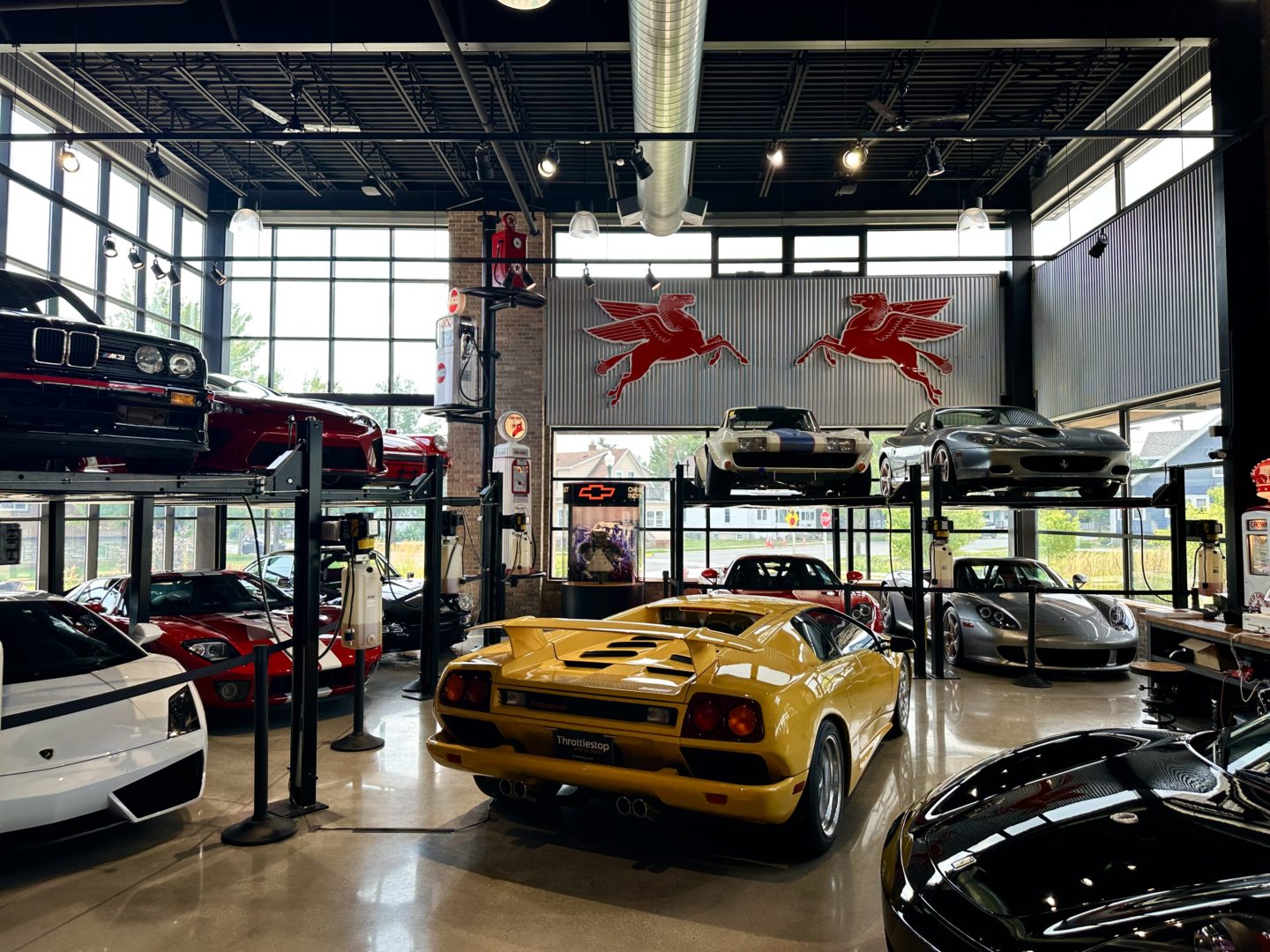 The Throttlestop Museum cars